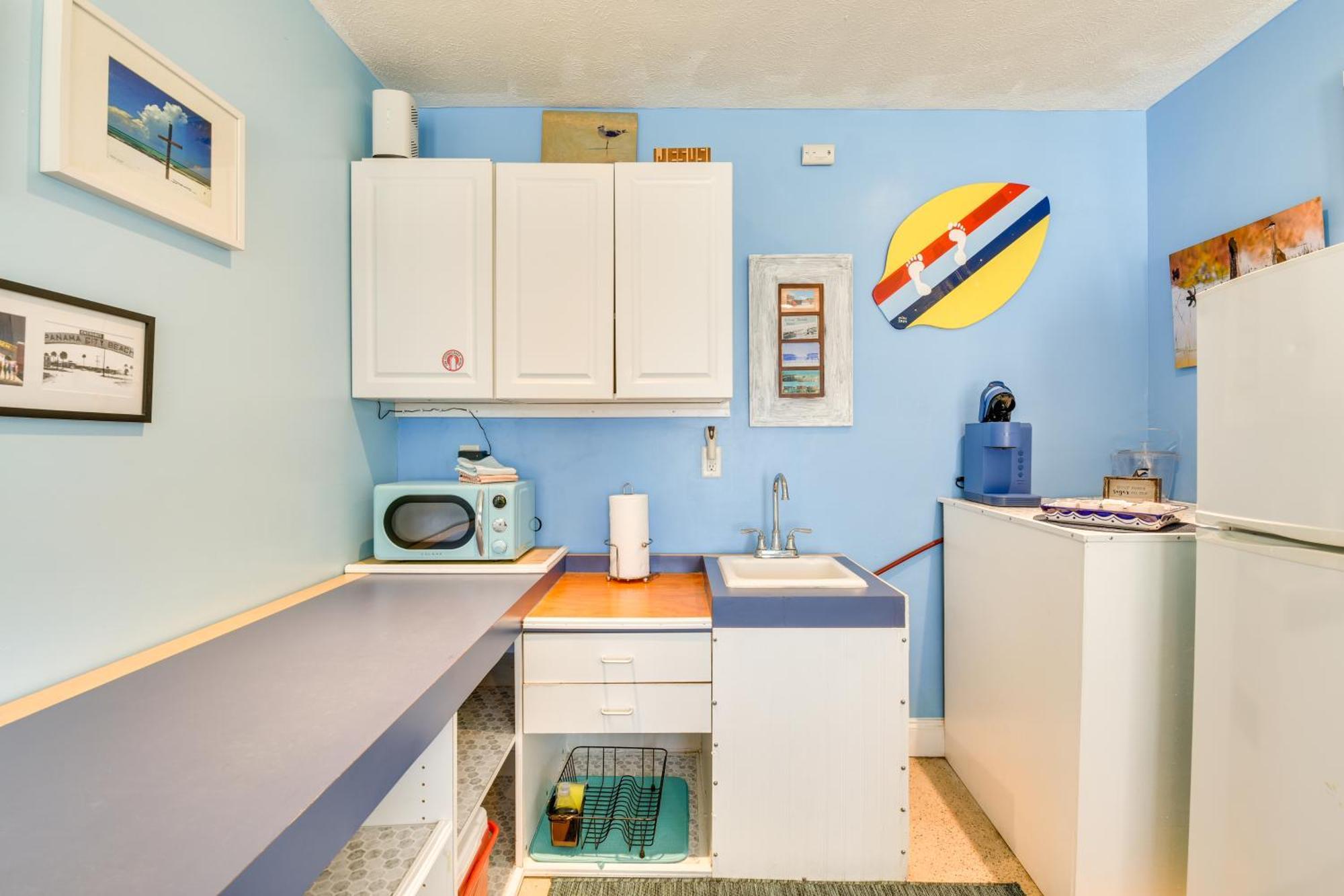 Pcb Studio With Private Patio Steps To Beach! Panama City Beach Exteriör bild