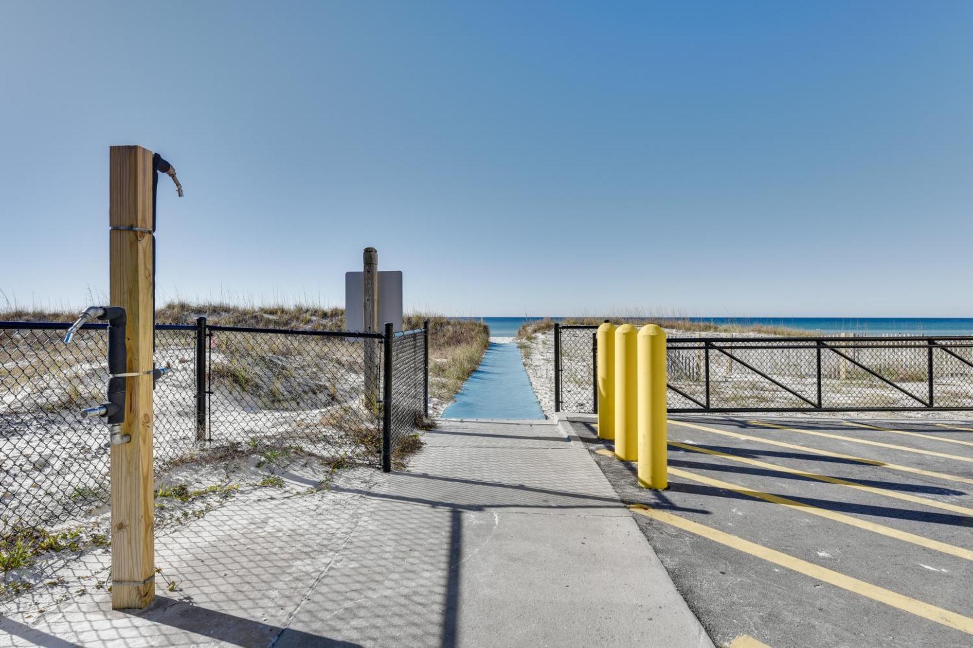 Pcb Studio With Private Patio Steps To Beach! Panama City Beach Exteriör bild