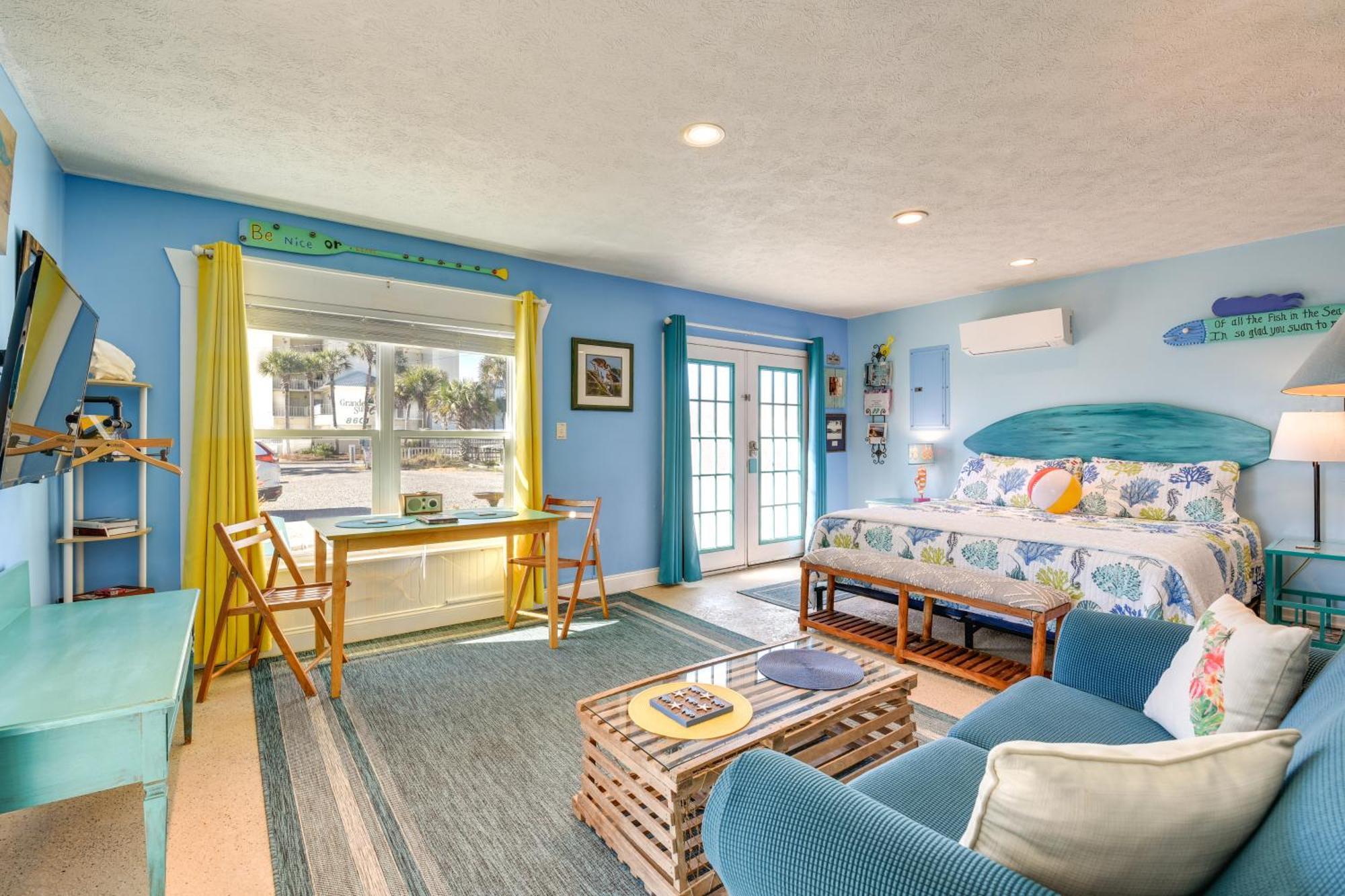 Pcb Studio With Private Patio Steps To Beach! Panama City Beach Exteriör bild